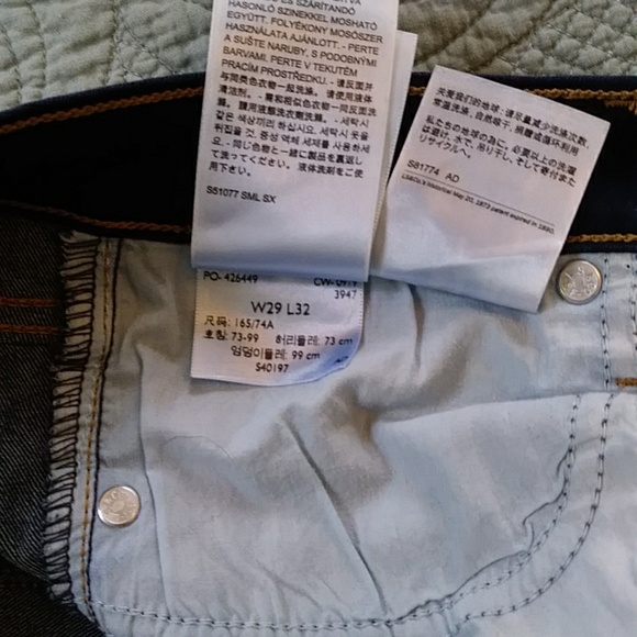 Levi's 724 high rise straight jeans. - Picture 4 of 6